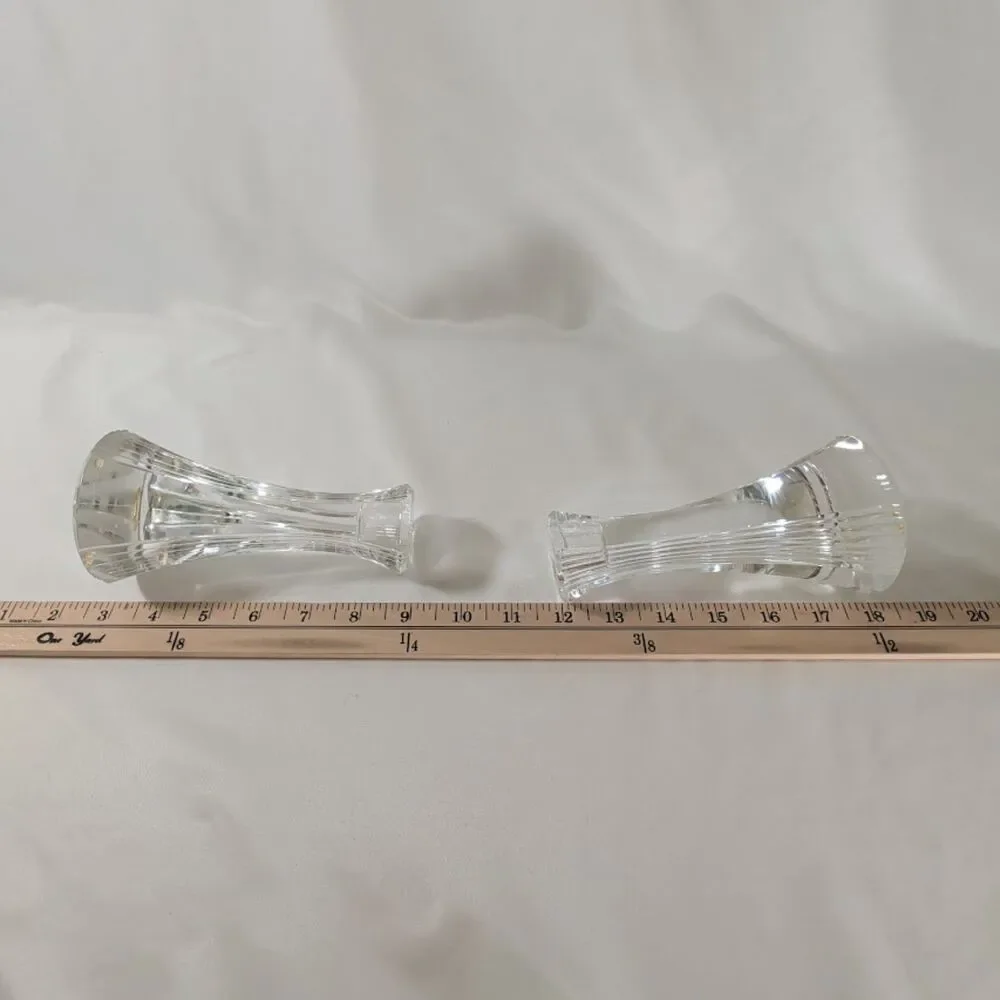 Pair Lenox Rhapsody Crystal 6